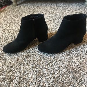Black booties